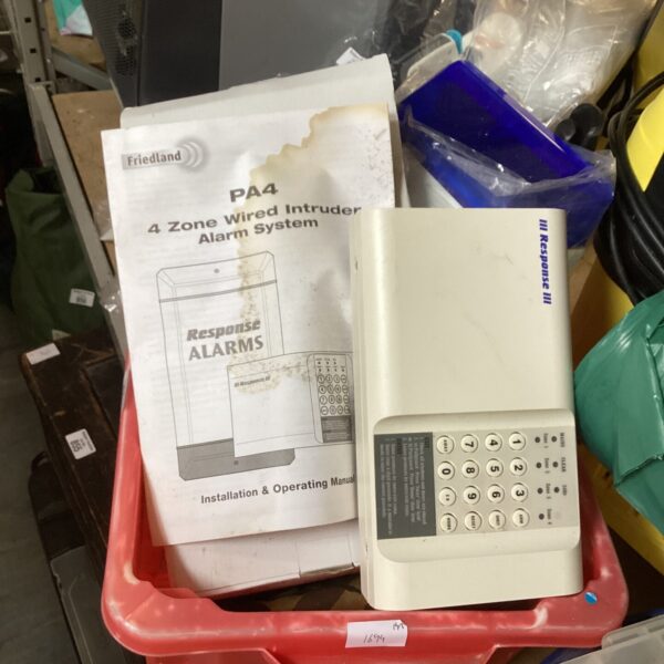 Friedland Response PA4 Alarm System