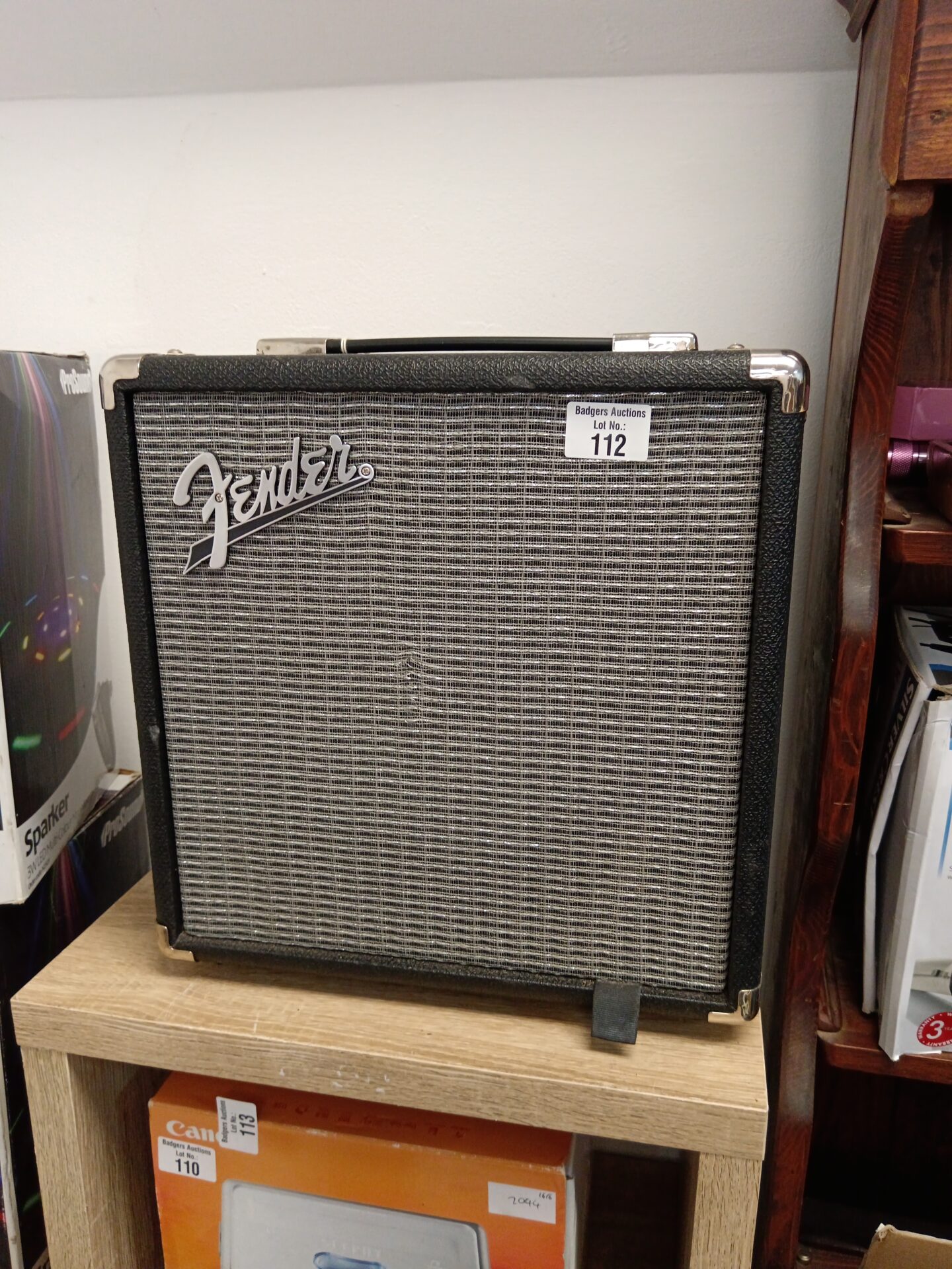 Fender rumble 15 guitar amplifier