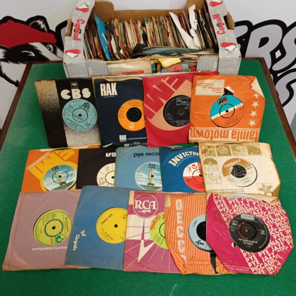 Collection of 7" single vinyl records