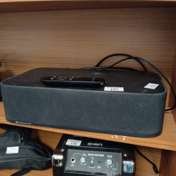 Sky devialet system with remote