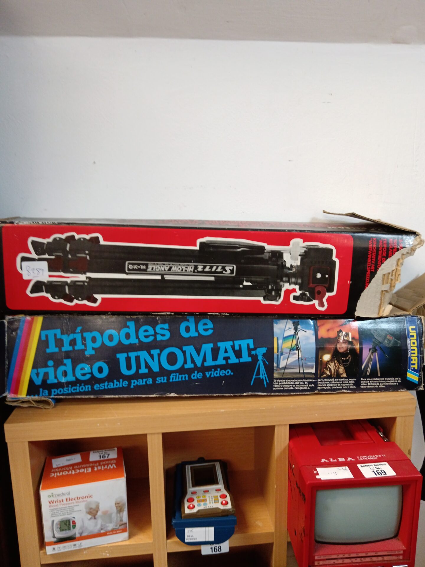 Unomat & stitz camera tripods