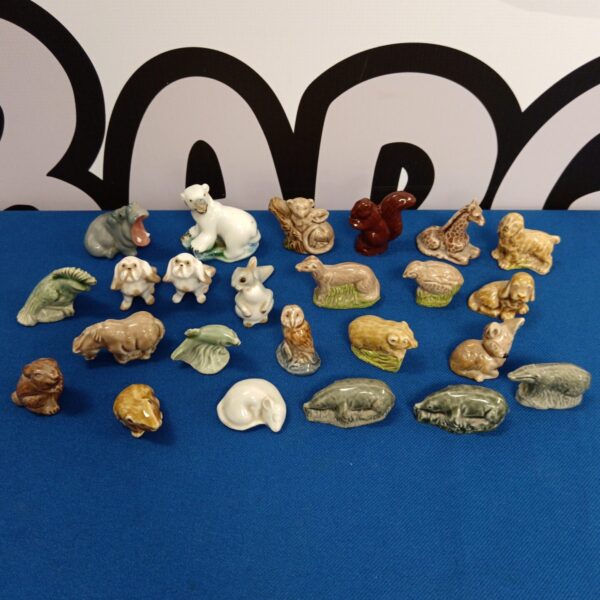 Collection of wade whimsies & USSR porcelain animals