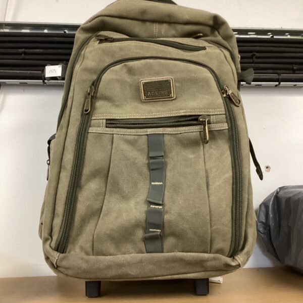 Aoking high density canvass wheeled rucksack