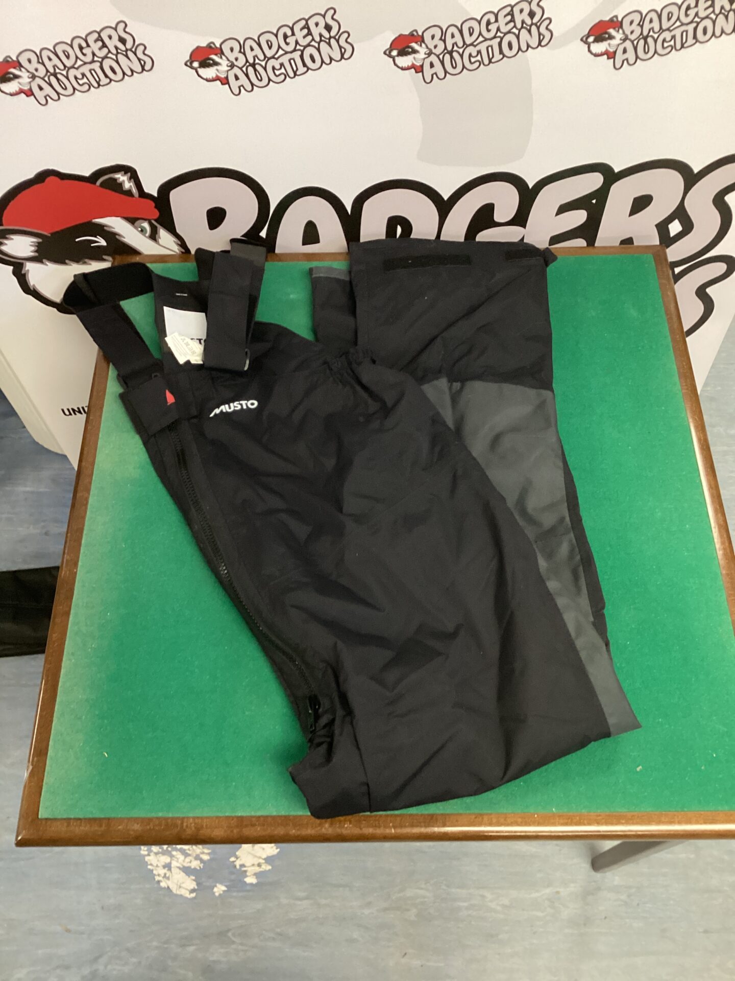 Pair of musto BR1 sailing tousers size large