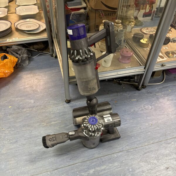 Two Dyson handheld hoovers - working but no chargers
