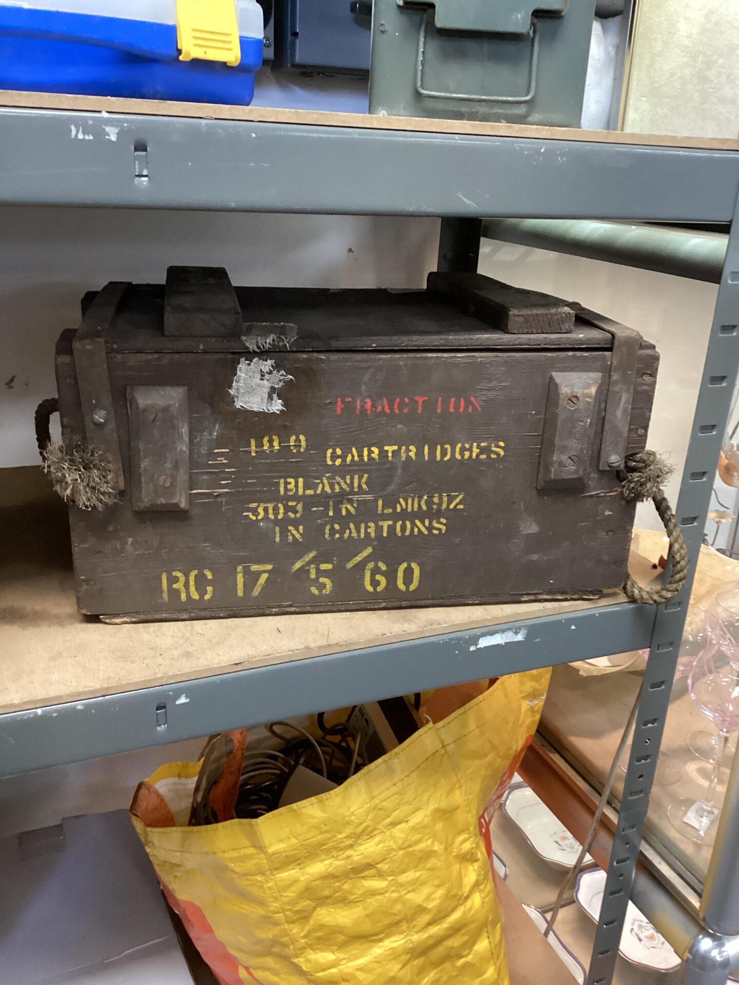 Wooden Ammunition Case