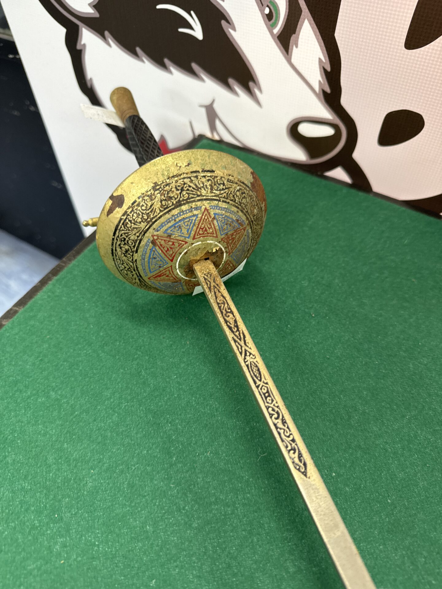 Vintage Spanish Toledo style decorative sword - Image 2