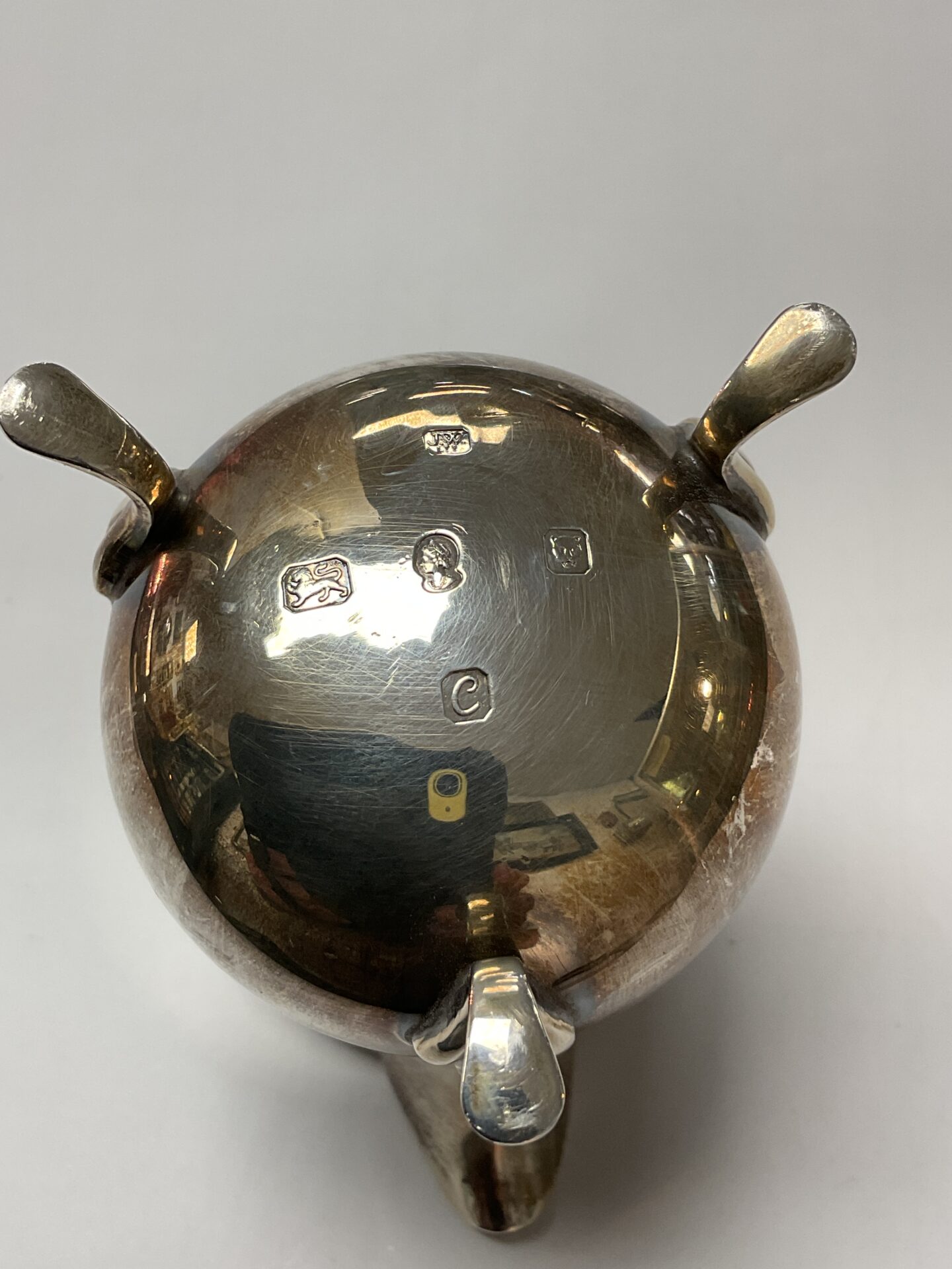 Queen Elizabeth Hallmarked Silver Cream Jug 93g - Image 2