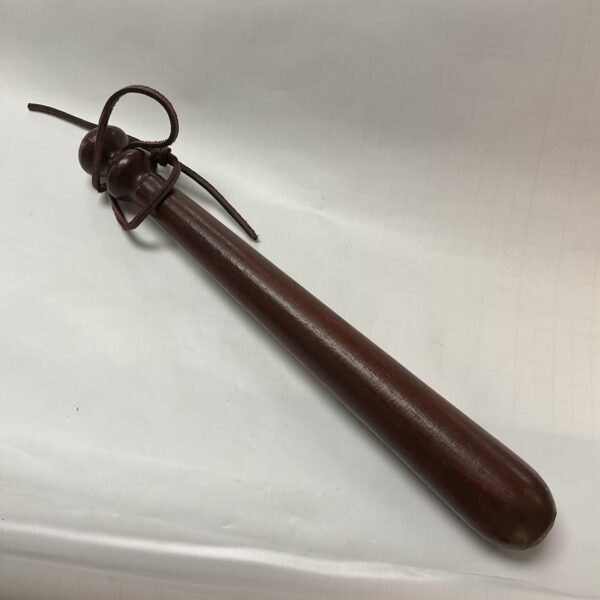 Vintage Heavy Police Wooden Truncheon