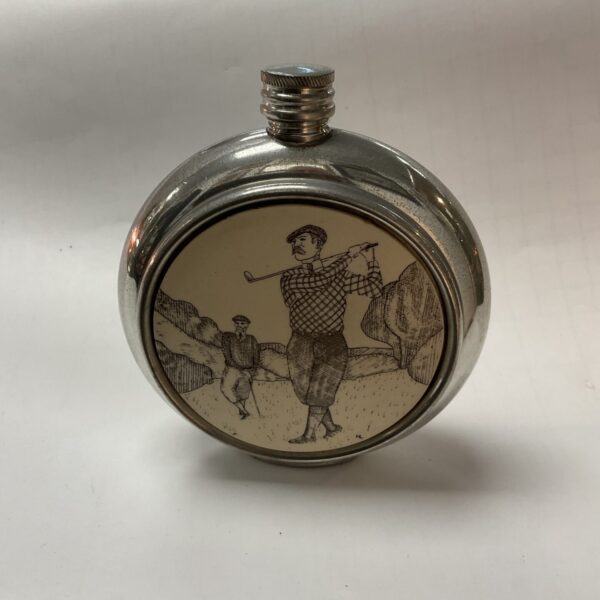 4” Golfers Golf Bag Flask