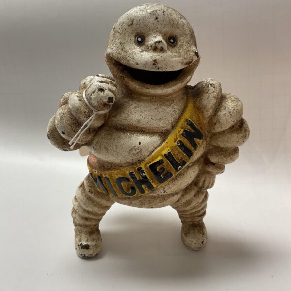 Vintage Cast Iron 6” Michelin Man