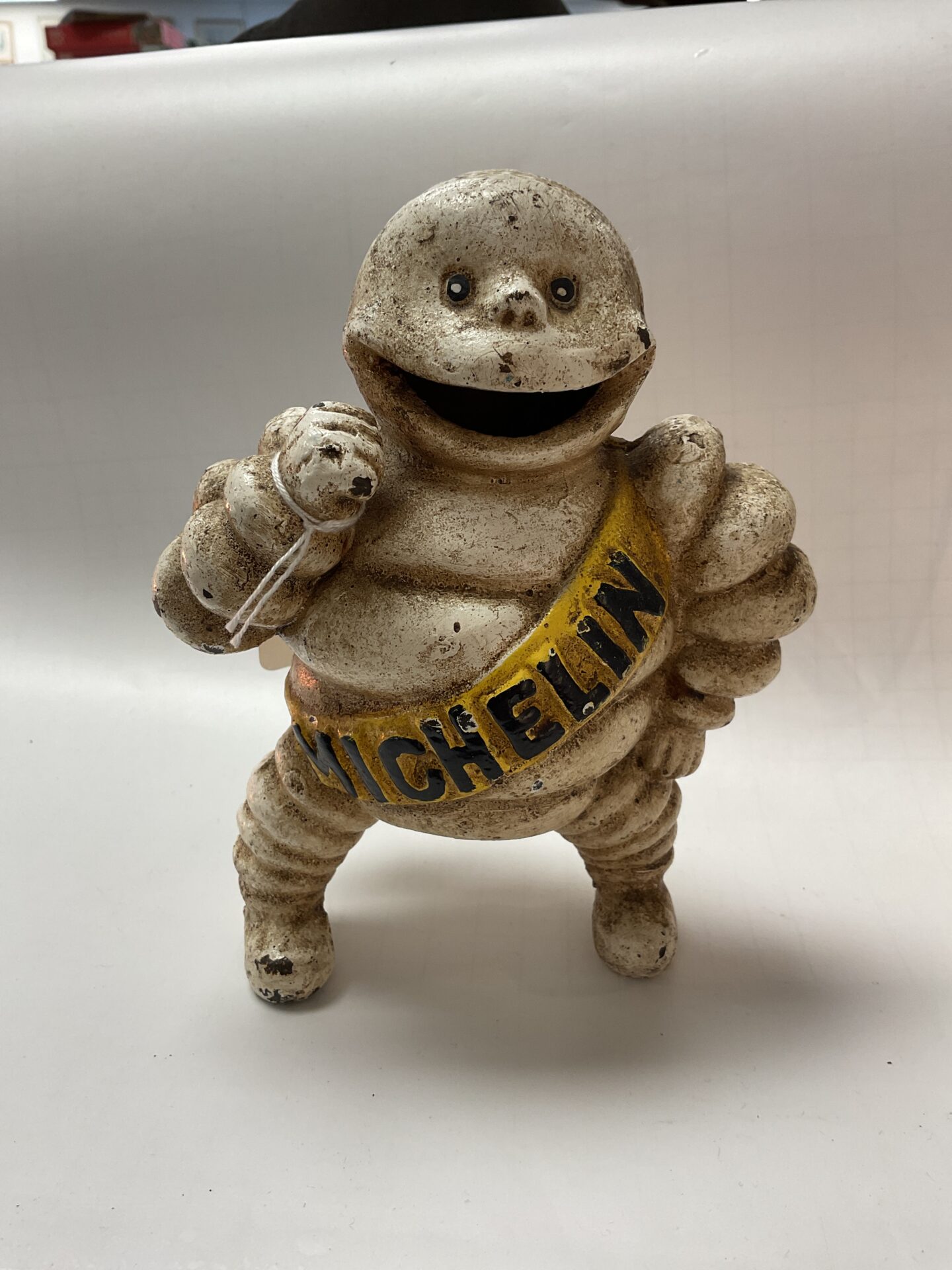 Vintage Cast Iron 6” Michelin Man