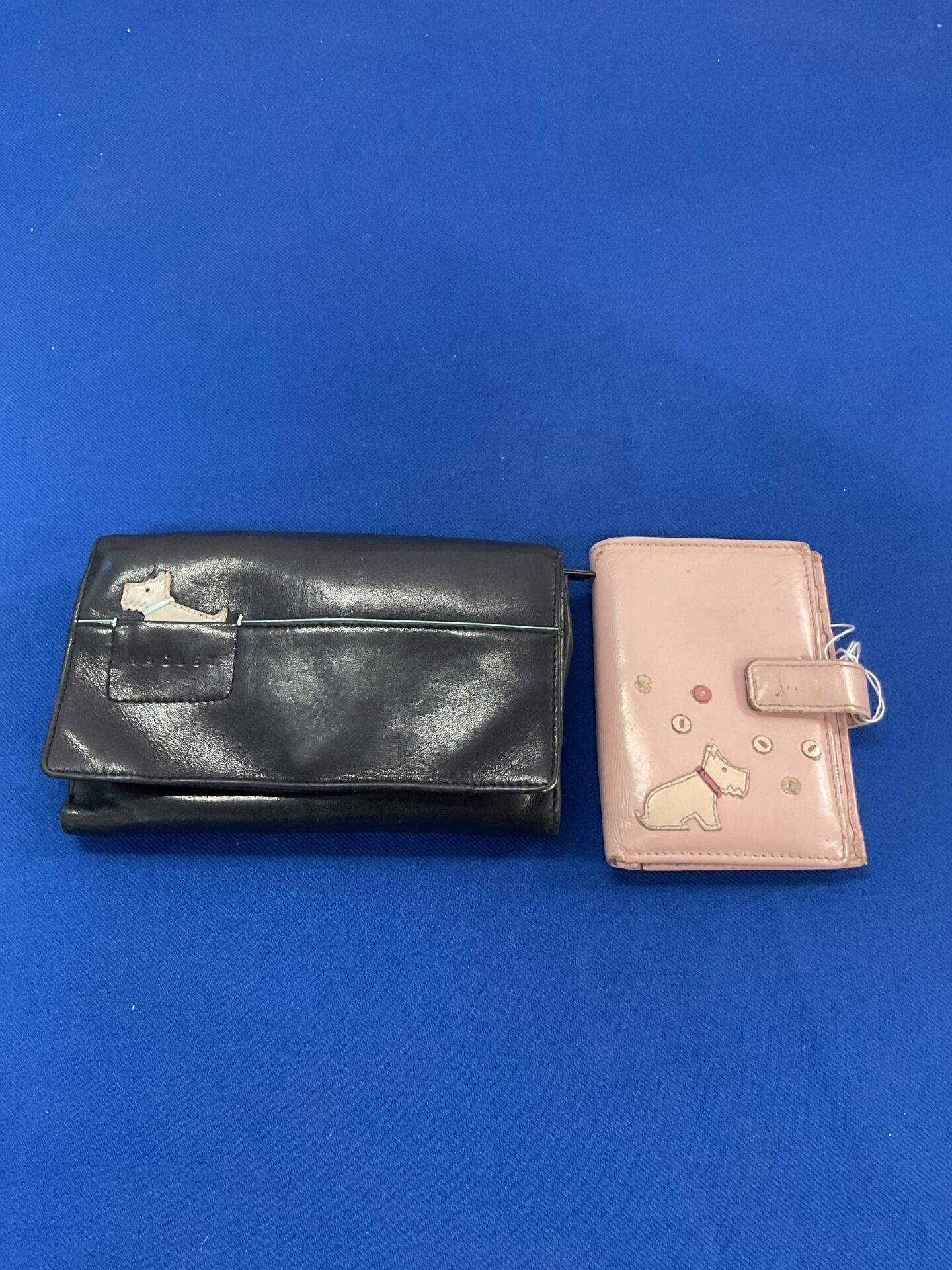 Two leather radley purses
