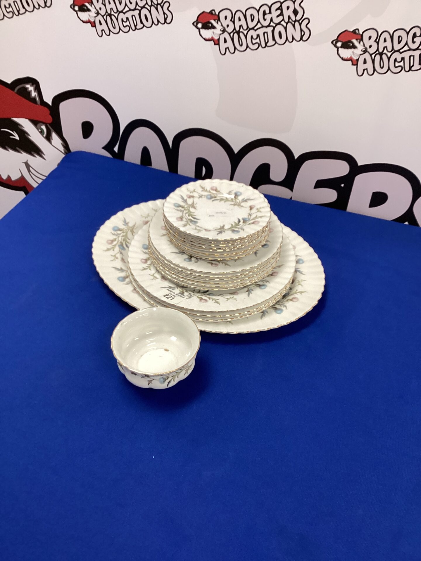 Royal Albert Brigadoon Bone China Plates and bowl