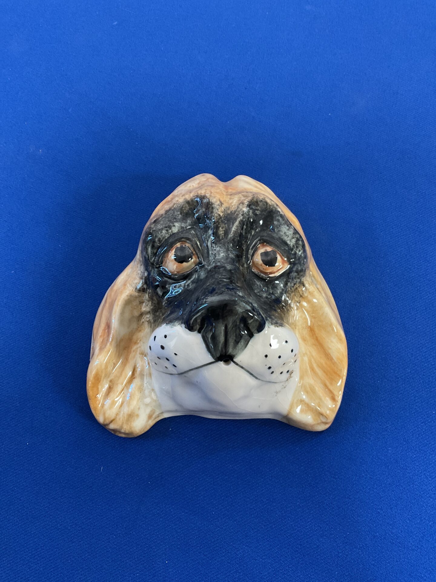 Toni raymond pottery spaniel head
