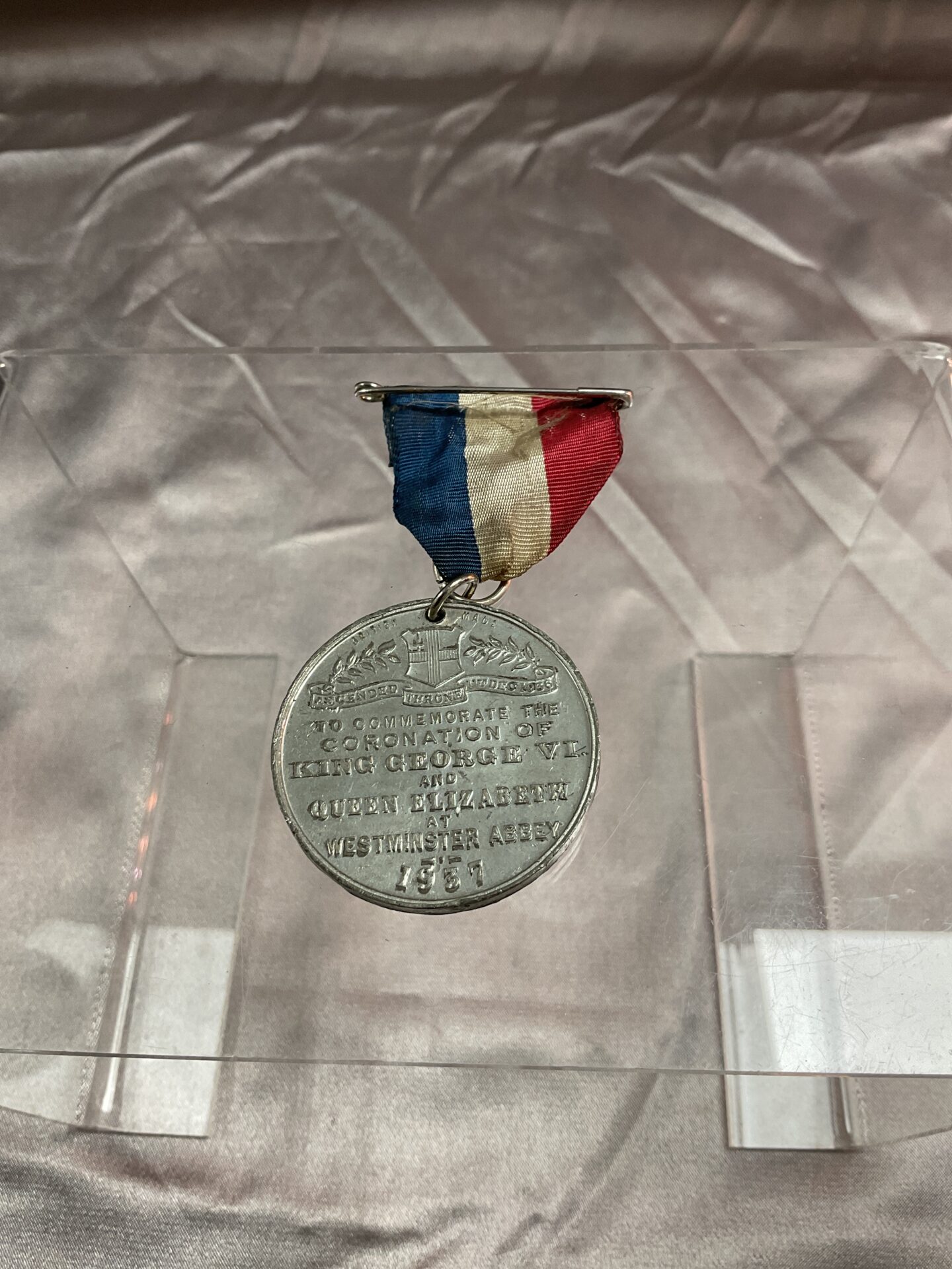 1937 medallion coronation of king george - Image 2