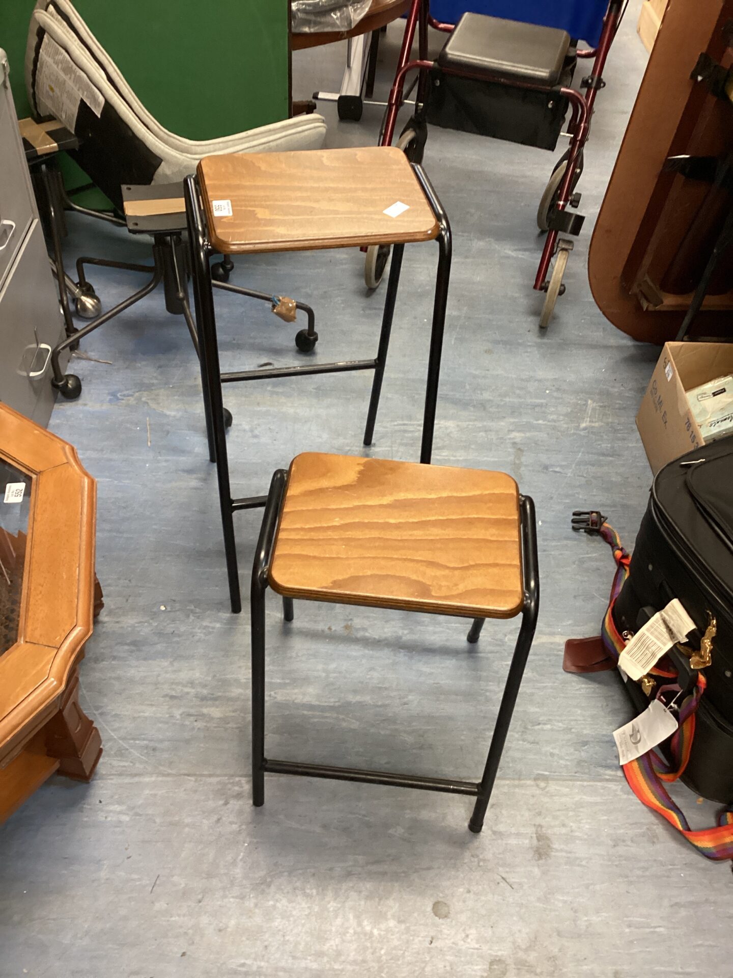 Two stools