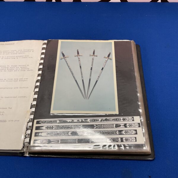 Wilkinson Sword Salesman’s Price Catalogue