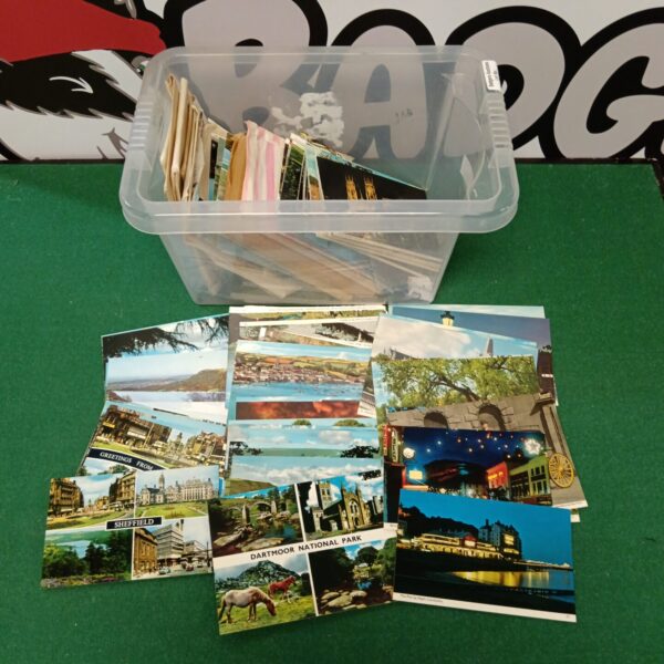 Selection of British postcards