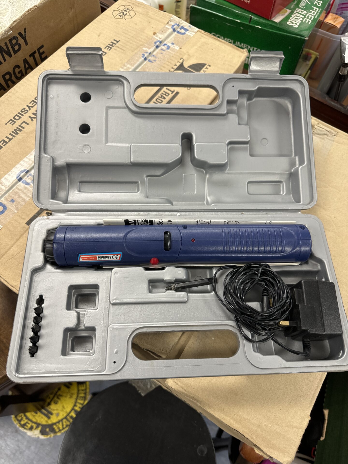 Challenge bsd3230 electric screwdriver - untested