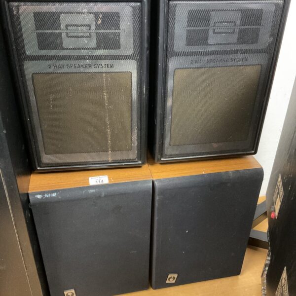 4 x speakers