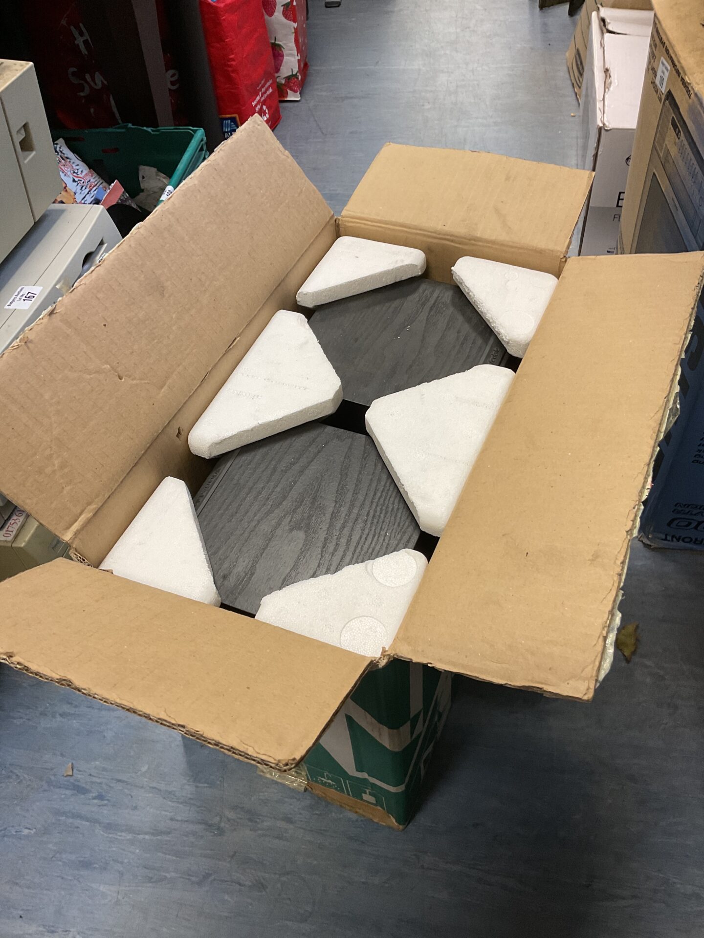 Pair of wharfedale speakers in box