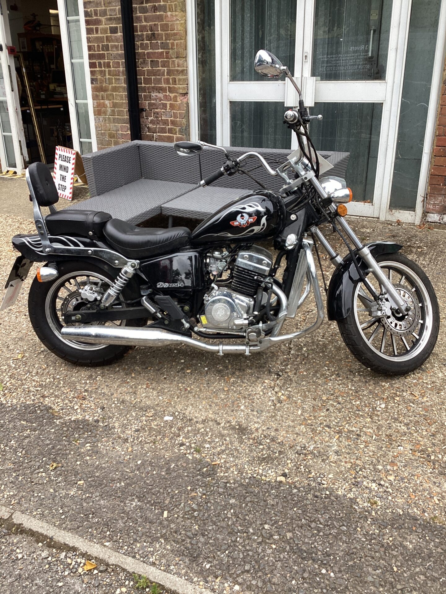 AJS DD125E-8 as new non-runner with only 18 genuine miles on the clock. Needs attention as has not been ridden since purchased