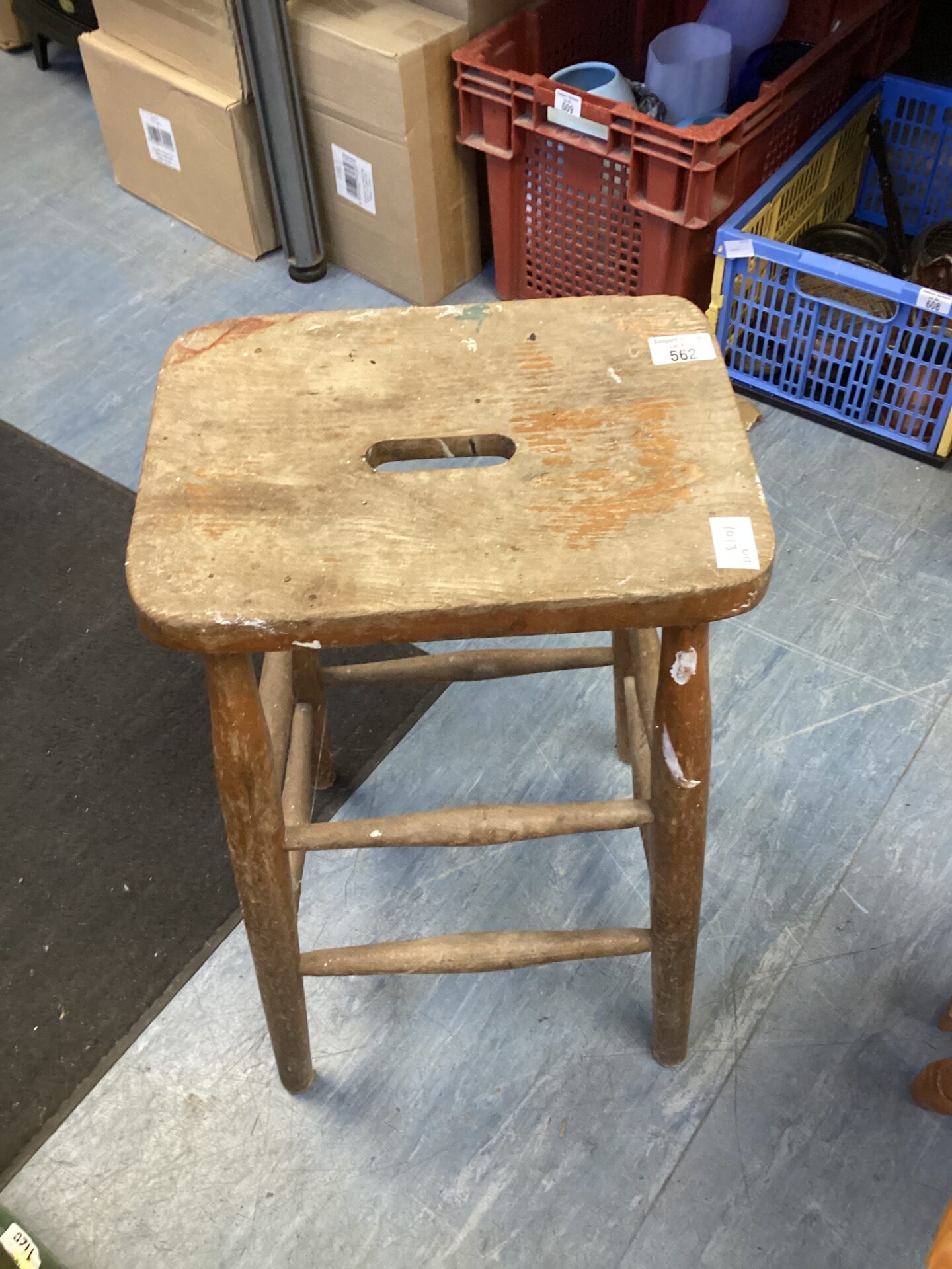 vintage Wooden stool