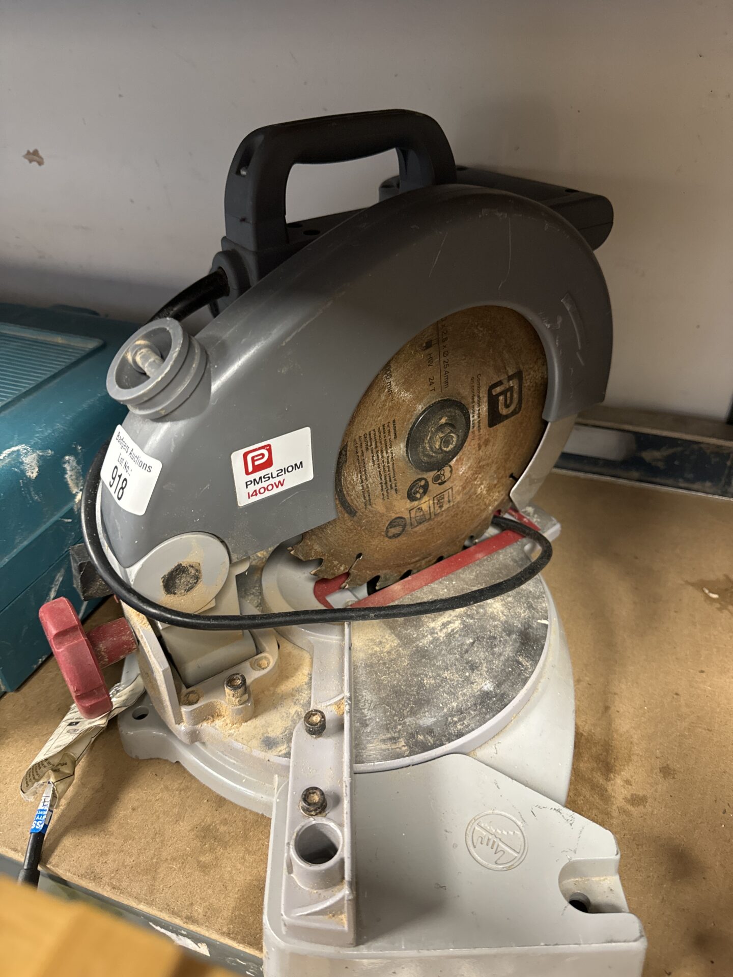 Performance pro pmsl210m 1400w mitre saw - Image 2