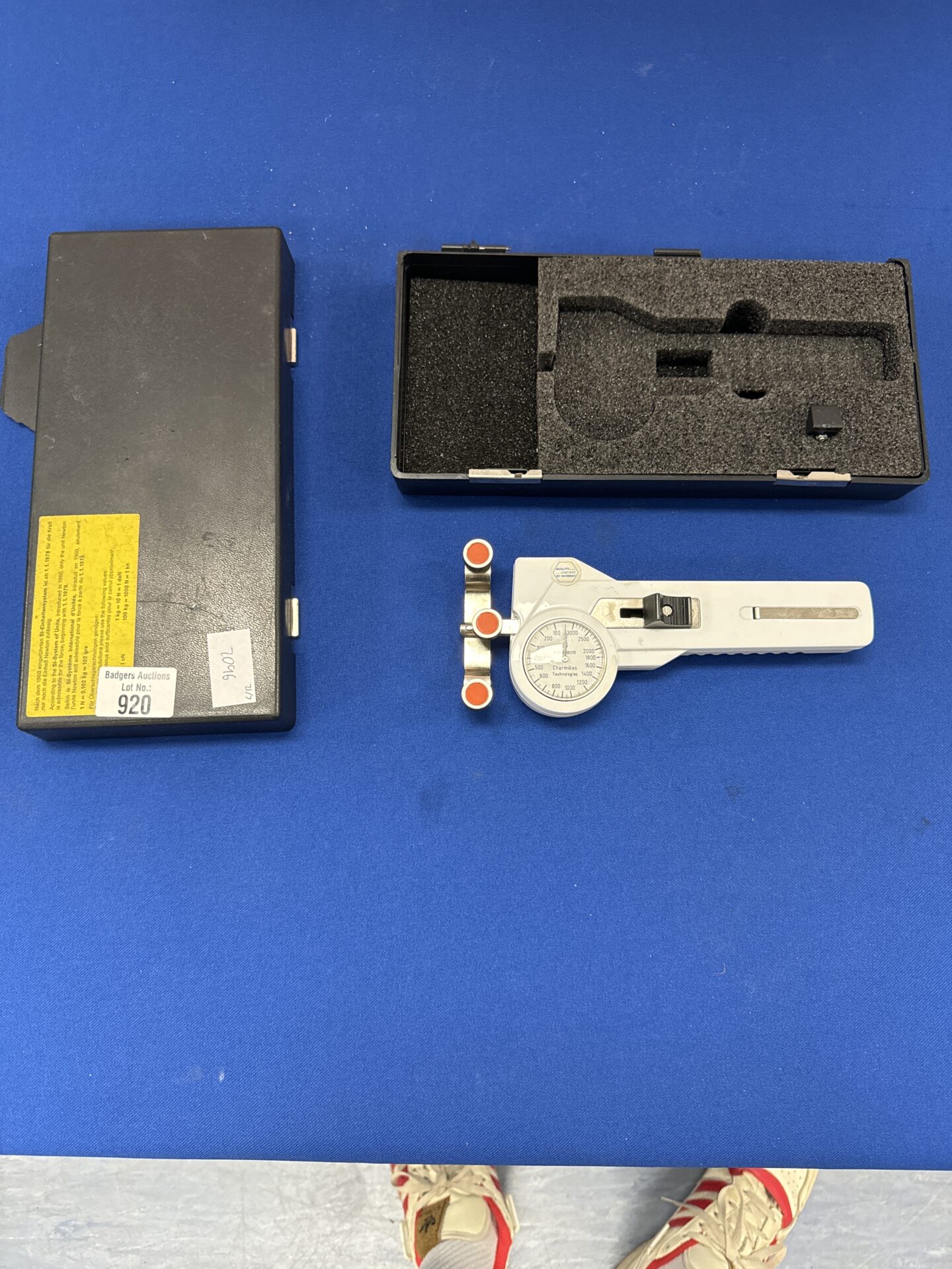 Charmilles technologies c150-00213 belt tension gauge tool