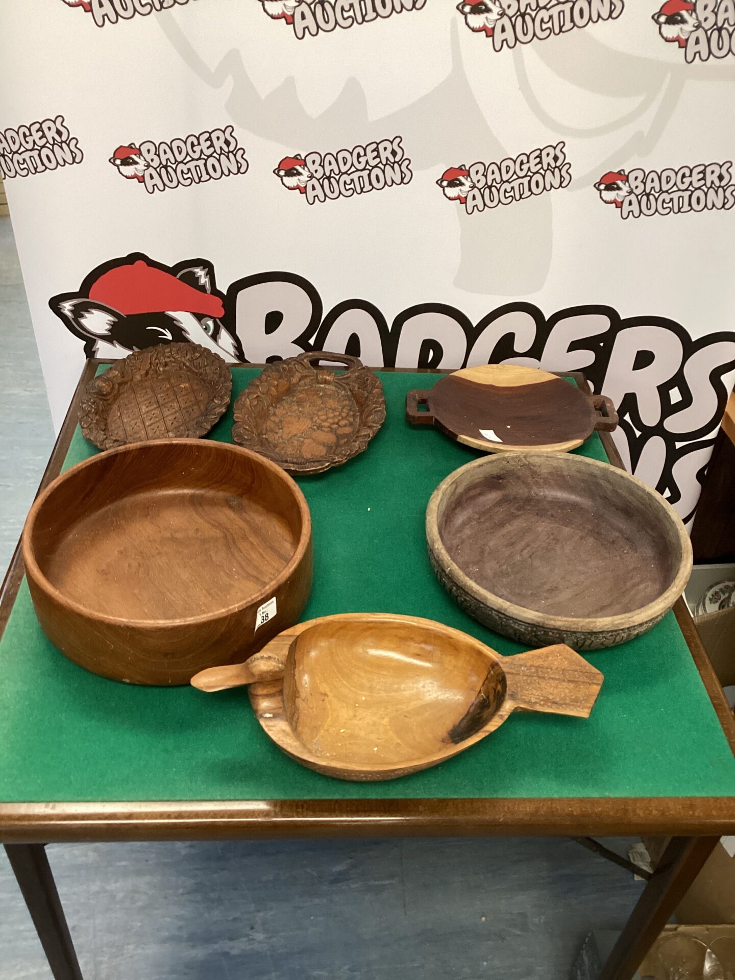 Selection of Handcrafted wooden Bowls