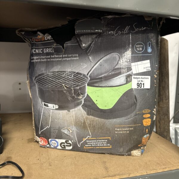 Florabest portable picnic barbecue - appears unused