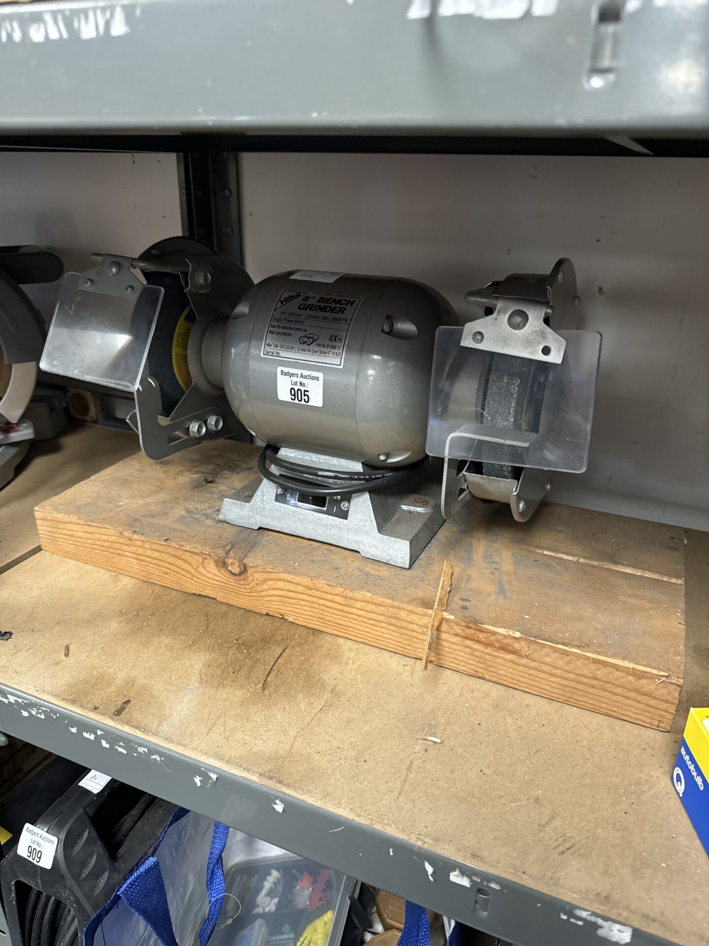 Hilka 6” bench grinder wheel