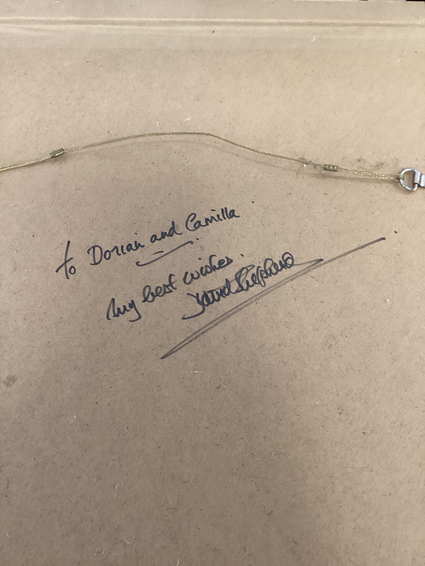 Signed david shepherd print of elephant - Image 2