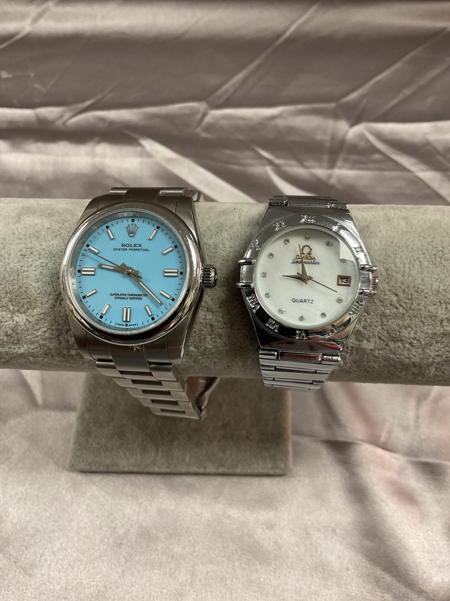 Rolex and Omega Style ladies Wristwatches