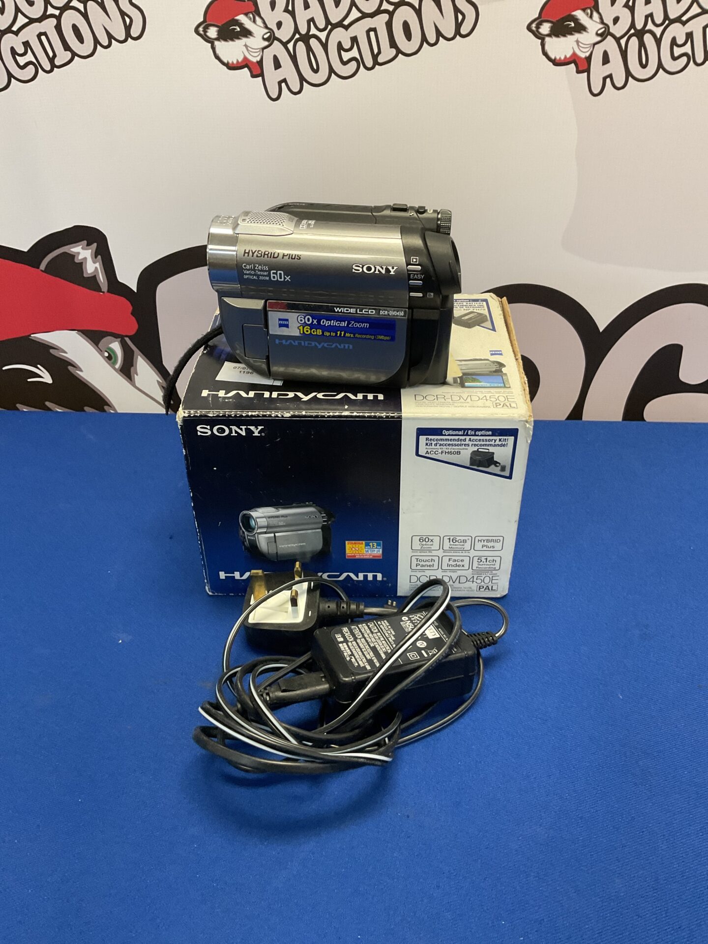 Sony dcr-dvd450e camcorder