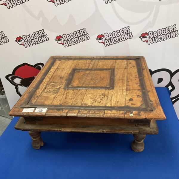 Antique idian bajot low table