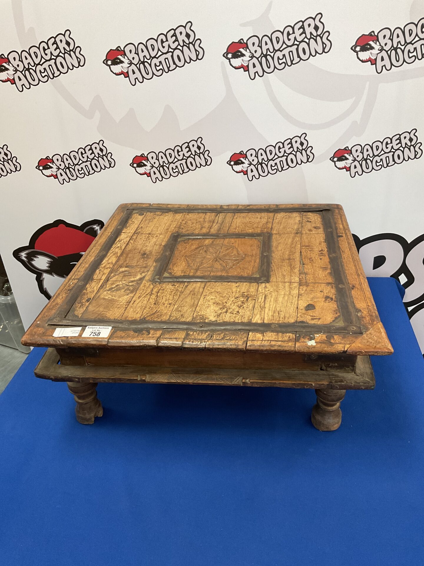 Antique idian bajot low table