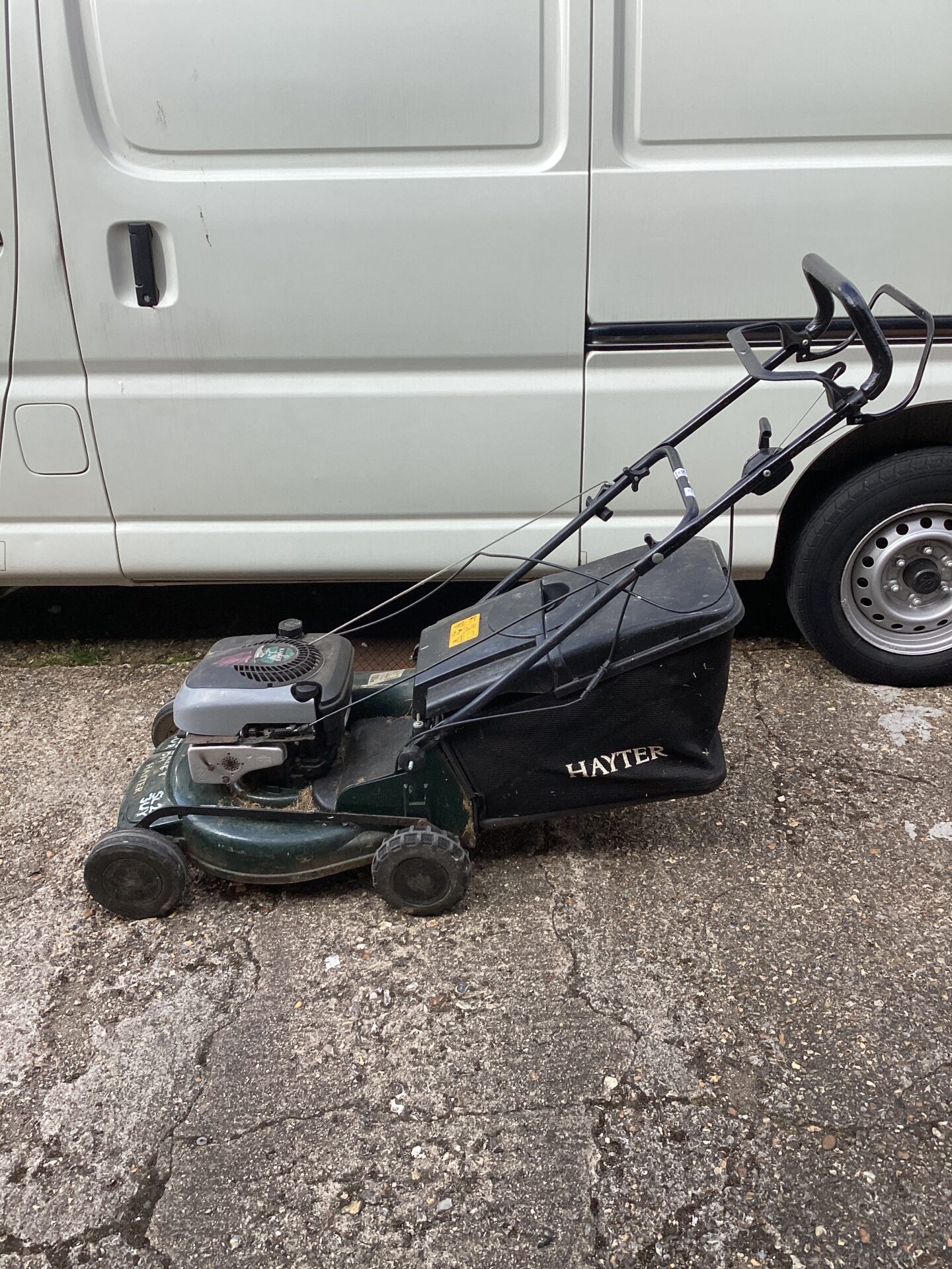 Hayter ranger petrol lawnmower untested
